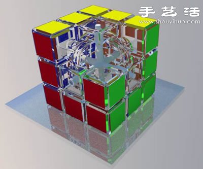 魔方結(jié)構(gòu)三維立體模型圖 -  rpnrmr.com