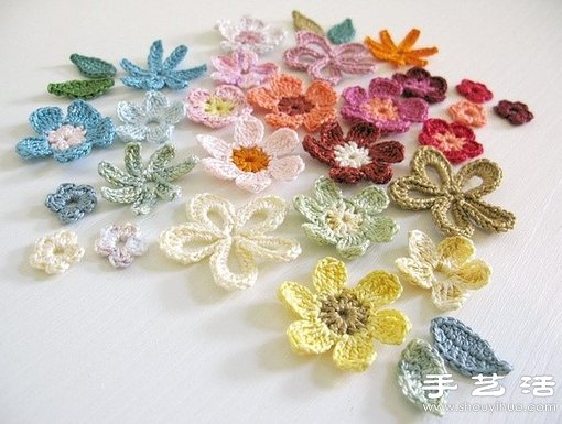 上等蕾絲線手工針織漂亮花朵 -  rpnrmr.com