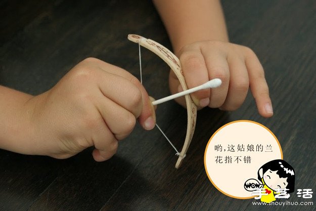 冰棒棍變廢為寶 自制迷你弓箭玩具 -  rpnrmr.com