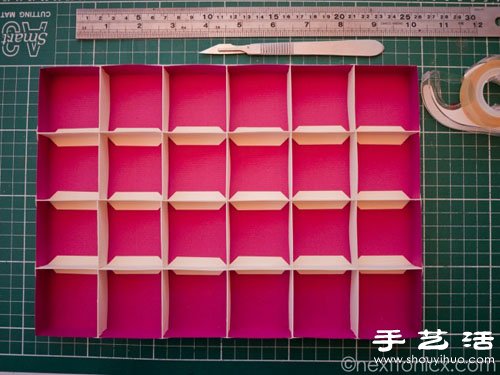 手工制作帶日歷功能糖果包裝盒 -  rpnrmr.com
