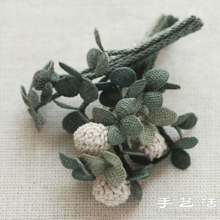 日本Jungjun的森系手工針織花卉 -  rpnrmr.com