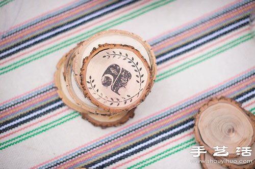 木樁DIY懷舊風(fēng)年輪飾品圖解教程 -  rpnrmr.com