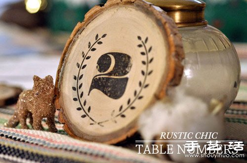 木樁DIY懷舊風(fēng)年輪飾品圖解教程 -  rpnrmr.com