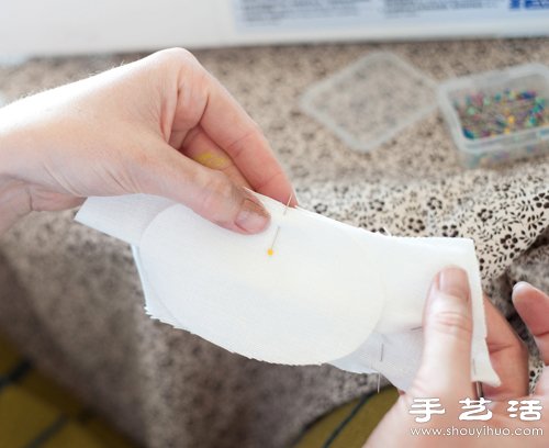 可用作單肩包的手工布藝竹籃里襯收納兜 -  rpnrmr.com