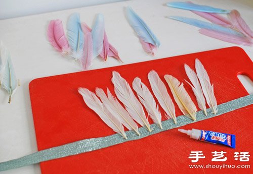 手工羽毛發(fā)飾/帽子制作圖解教程 -  rpnrmr.com