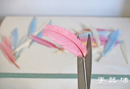 手工羽毛發(fā)飾/帽子制作圖解教程 -  rpnrmr.com