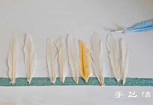 手工羽毛發(fā)飾/帽子制作圖解教程 -  rpnrmr.com
