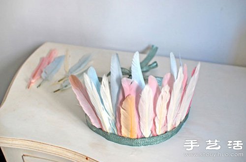 手工羽毛發(fā)飾/帽子制作圖解教程 -  rpnrmr.com