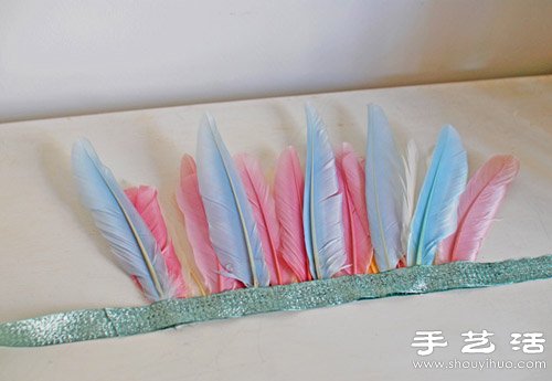 手工羽毛發(fā)飾/帽子制作圖解教程 -  rpnrmr.com