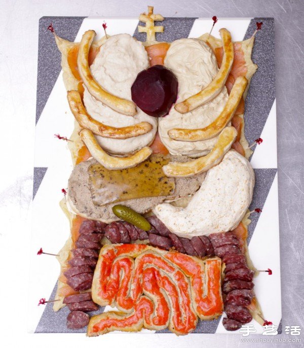 DIY萬(wàn)圣節(jié)搞怪人體內(nèi)臟大餐 -  rpnrmr.com