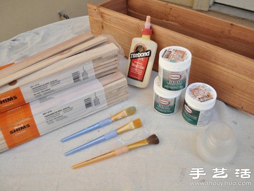廢舊抽屜改造 手工制作清新栽培欄 -  rpnrmr.com
