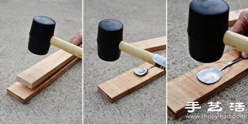 陶瓷杯碟+復(fù)古金屬勺子 DIY制作小清新盆栽 -  rpnrmr.com