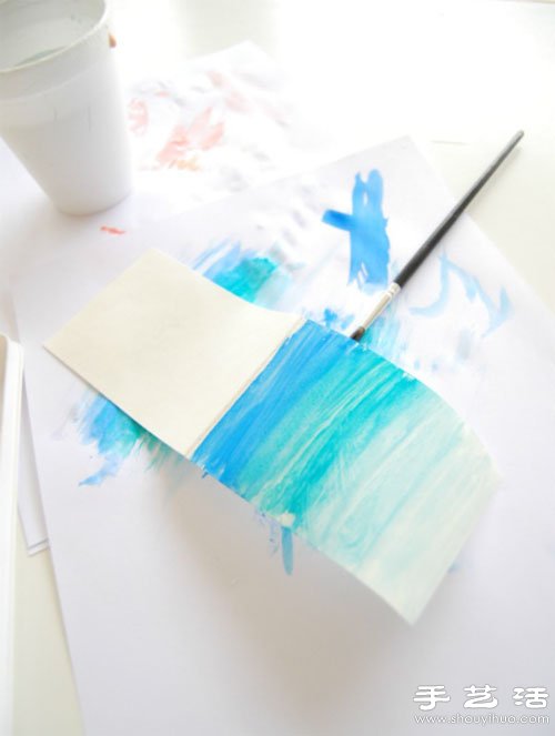創(chuàng)意小手工：制作漂亮的水彩卡片 -  rpnrmr.com