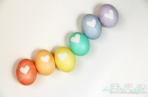 簡單小制作：可愛的愛心彩蛋手工制作 -  rpnrmr.com