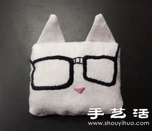 貓咪造型布藝鍵盤墊的手工制作教程 -  rpnrmr.com