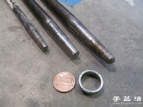 看手工牛人用硬幣DIY制作戒指 -  rpnrmr.com
