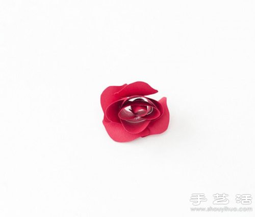 浪漫的手工剪紙玫瑰花燭臺制作方法 -  rpnrmr.com