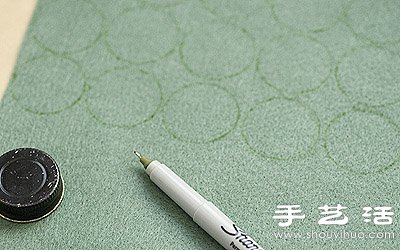 海綿+毛氈布 手工制作迷你裝飾圣誕樹(shù) -  rpnrmr.com