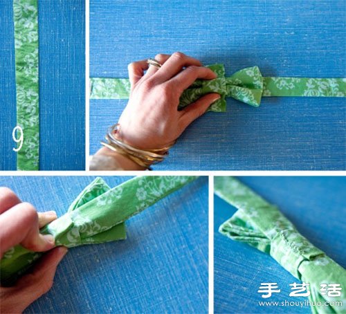 不織布教程：手工制作可愛兒童領(lǐng)結(jié) -  rpnrmr.com