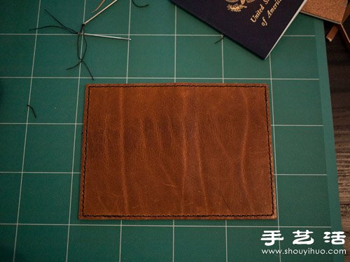 自制護(hù)照夾 皮夾子手工制作圖解 -  rpnrmr.com