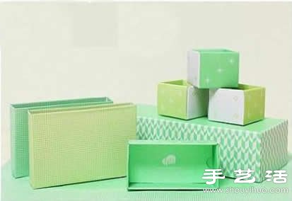 點心盒+包裝盒廢物利用制作實用收納盒 -  rpnrmr.com