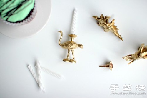 動(dòng)物玩偶創(chuàng)意改造 DIY迷你動(dòng)物蠟燭臺(tái) -  rpnrmr.com