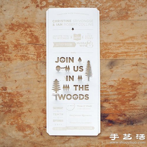無限美好的手工制作結(jié)婚請柬 -  rpnrmr.com