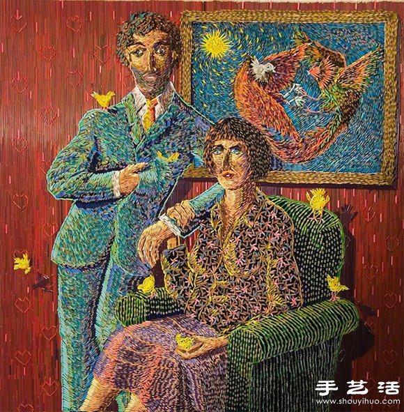 彩色鉛筆DIY而成的創(chuàng)意雕塑 -  rpnrmr.com