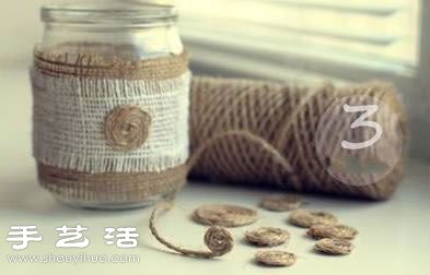 玻璃瓶廢物利用DIY森系風(fēng)格燭臺(tái) -  rpnrmr.com