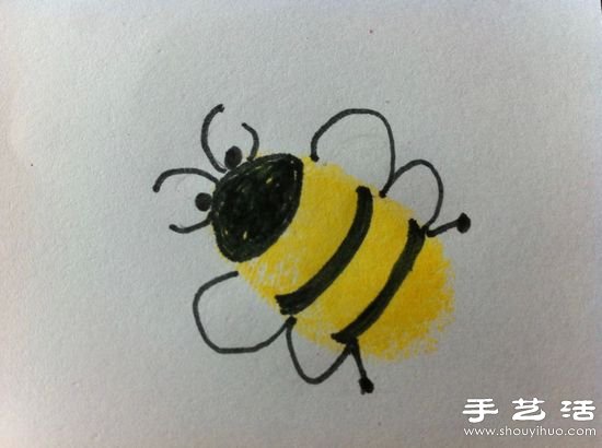 DIY超簡(jiǎn)單的兒童手指畫 -  rpnrmr.com