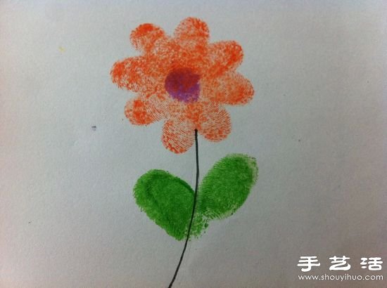 DIY超簡(jiǎn)單的兒童手指畫 -  rpnrmr.com