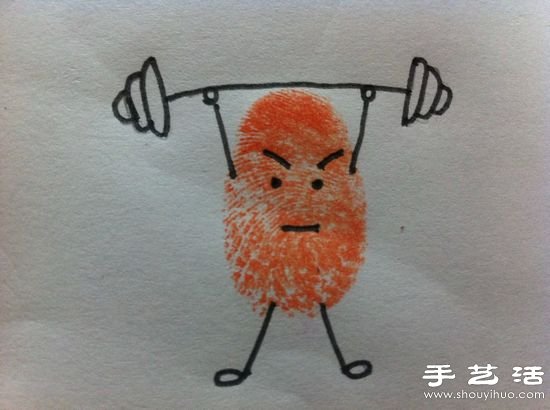 DIY超簡(jiǎn)單的兒童手指畫 -  rpnrmr.com