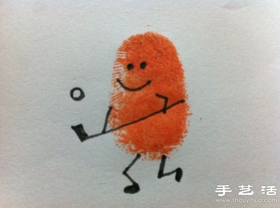 DIY超簡(jiǎn)單的兒童手指畫 -  rpnrmr.com