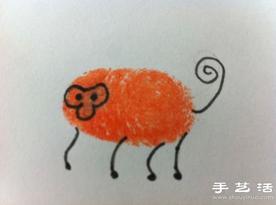 DIY超簡(jiǎn)單的兒童手指畫 -  rpnrmr.com
