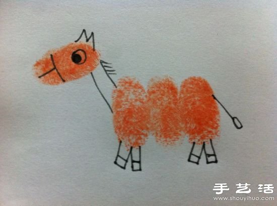 DIY超簡(jiǎn)單的兒童手指畫 -  rpnrmr.com