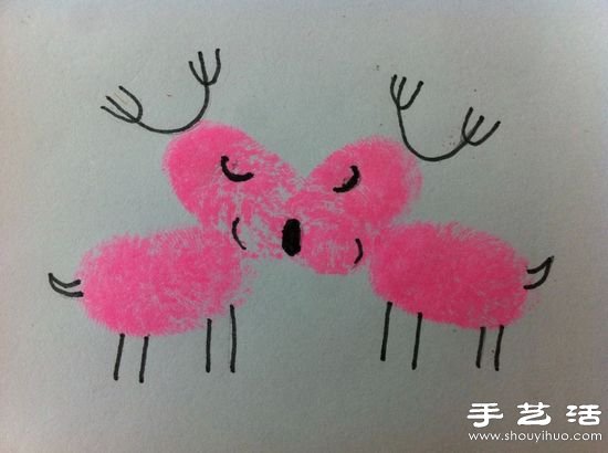 DIY超簡(jiǎn)單的兒童手指畫 -  rpnrmr.com