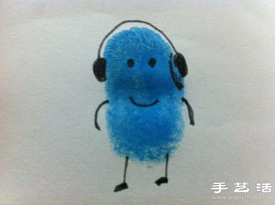 DIY超簡(jiǎn)單的兒童手指畫 -  rpnrmr.com