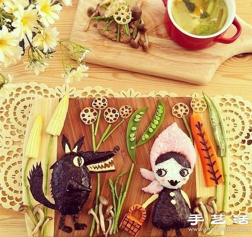 DIY可愛有趣的創(chuàng)意食物擺盤 -  rpnrmr.com