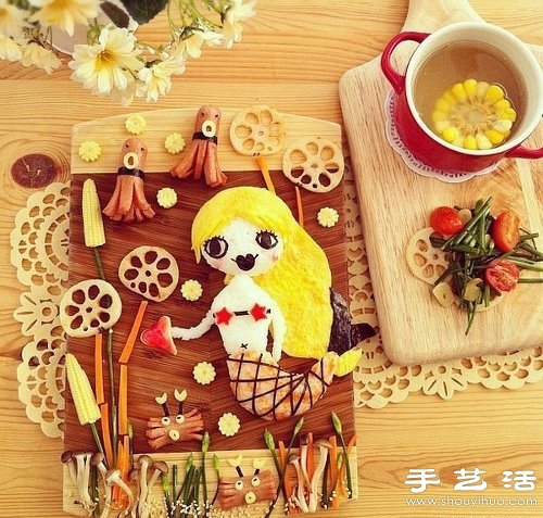 DIY可愛有趣的創(chuàng)意食物擺盤 -  rpnrmr.com