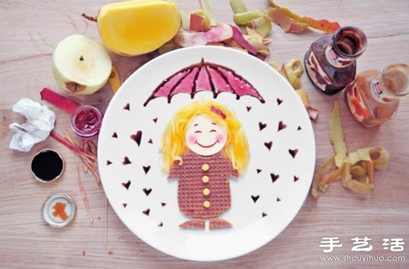 一組很可愛(ài)的食物擺盤(pán)創(chuàng)意DIY -  rpnrmr.com