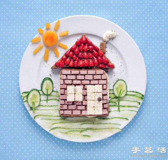 一組很可愛(ài)的食物擺盤(pán)創(chuàng)意DIY -  rpnrmr.com