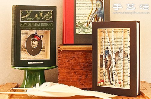 書籍創(chuàng)意DIY裝飾相框 -  rpnrmr.com