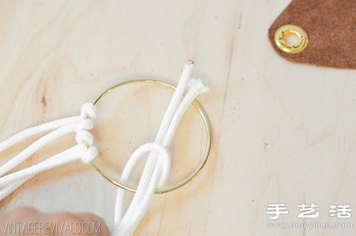 皮革手工制作可懸掛植物盆栽吊托 -  rpnrmr.com