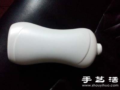 廢棄的洗發(fā)水瓶/沐浴液瓶DIY收納充電盒 -  rpnrmr.com