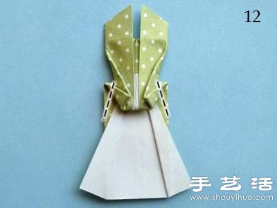 送給媽媽的禮服賀卡手工制作圖解教程 -  rpnrmr.com