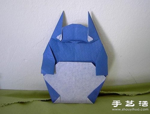 9張動(dòng)態(tài)圖詳細(xì)教你如何折紙龍貓 -  rpnrmr.com