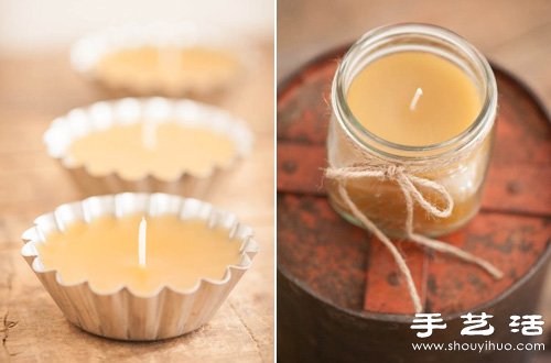 蜂蠟蠟燭DIY手工制作方法教程 -  rpnrmr.com