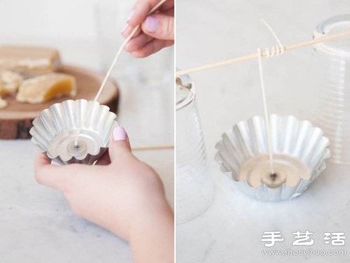蜂蠟蠟燭DIY手工制作方法教程 -  rpnrmr.com