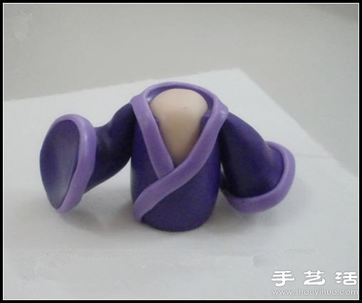 粘土手工制作憨厚沙僧沙師弟圖解教程 -  rpnrmr.com