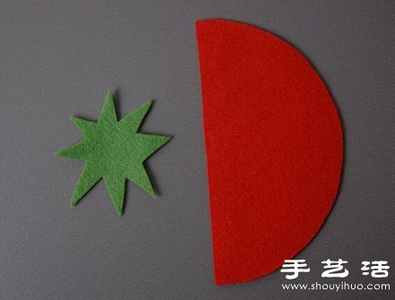 不織布教程：DIY制作可愛小草莓 -  rpnrmr.com